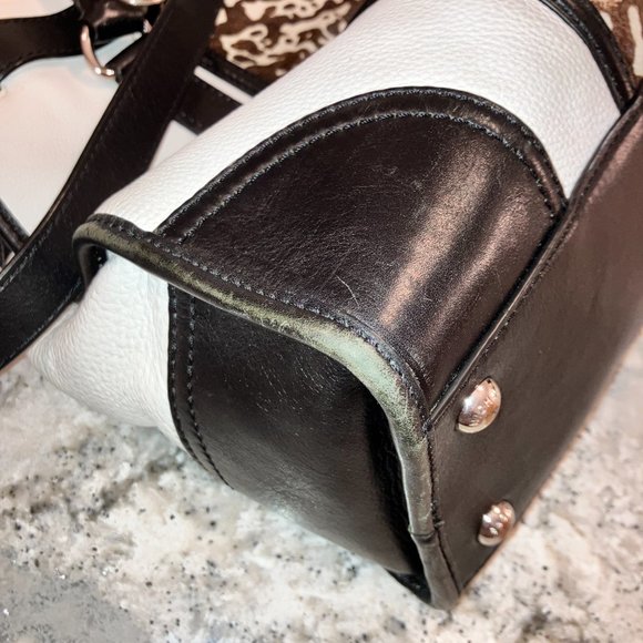 COPY - Michael Kors Purse - Hamilton Cow Print - Picture 8 of 14